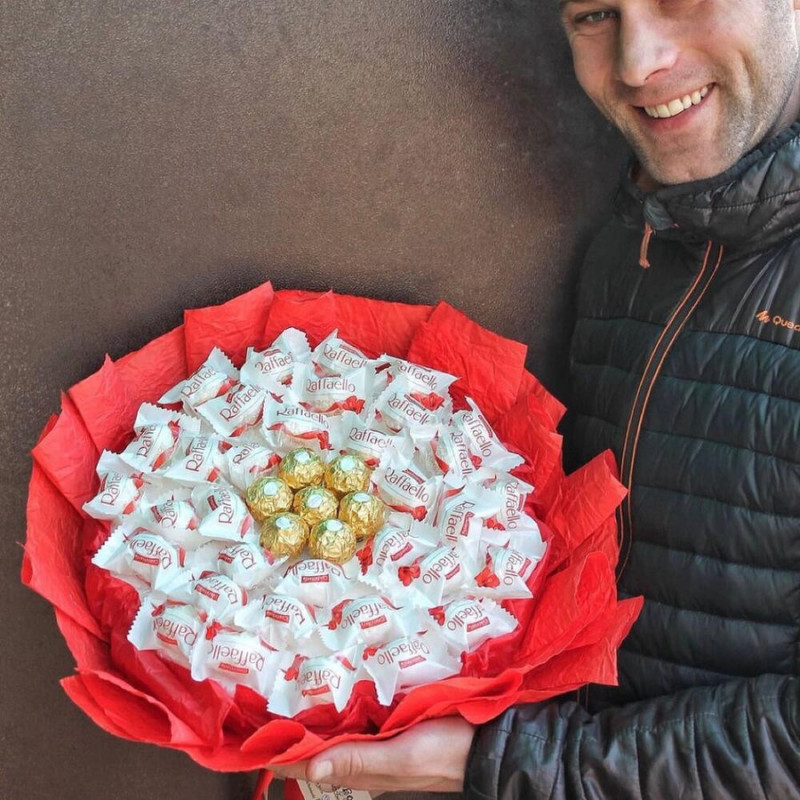 Букет из Raffaello Раффаэлло, стандартный