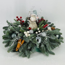 Настольная композиция из веток натурального нобилиса