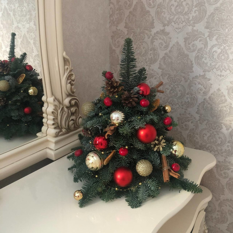 Новогодняя ёлочка ручная работа 50 см. Ёлка из нобилиса, стандартный
