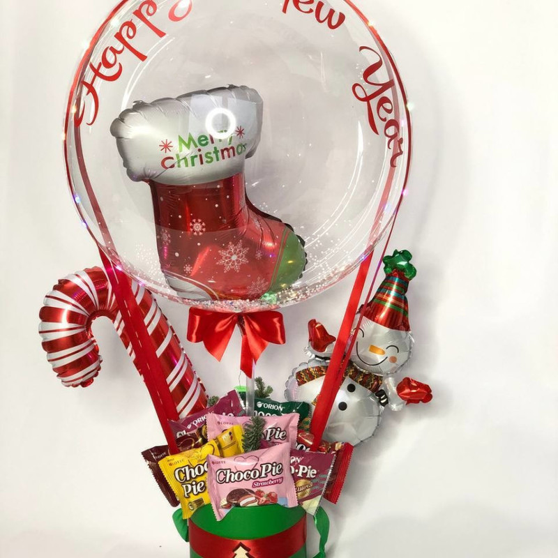 Сладкий подарок на новый год, стандартный