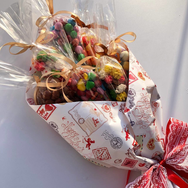 Buket iz sladostej orehov, standart