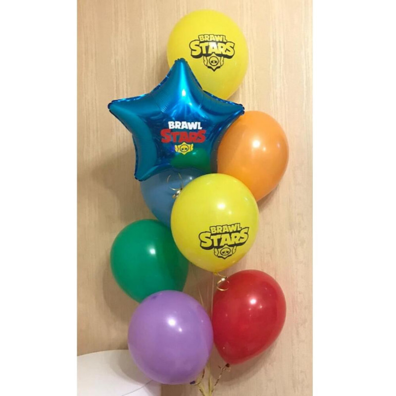 Vozdushnie shari Bravl Stars, standart