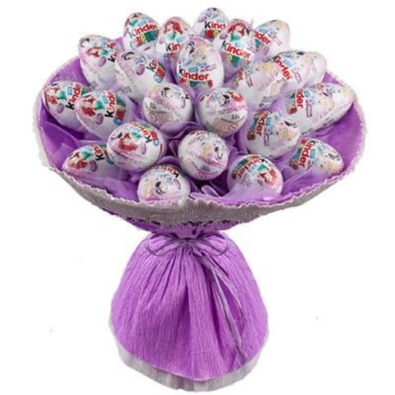 Букет из 35 киндеров, стандартный