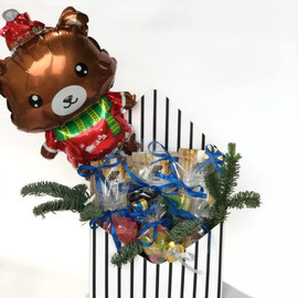 Сладкий букет на новый год