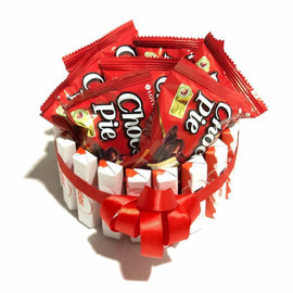 Торт из чоко пай и киндер шоколада