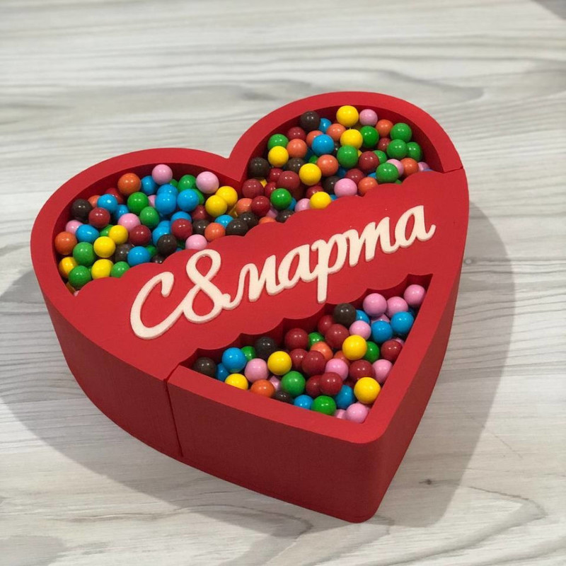 Сладкий бокс на 8 Марта, стандартный