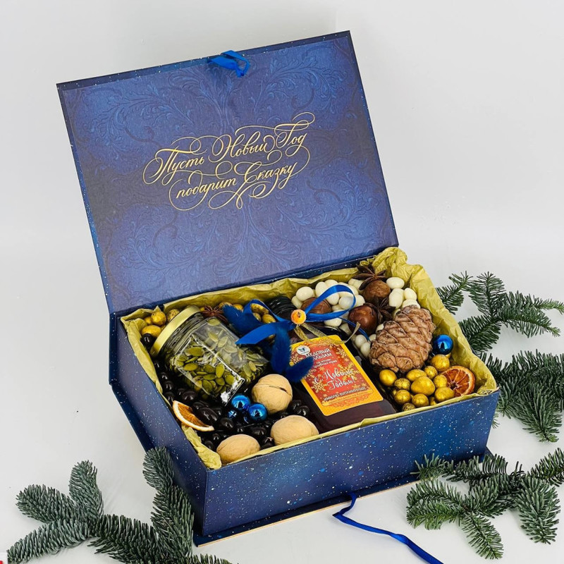 Сладкий подарочный набор на Новый год, стандартный