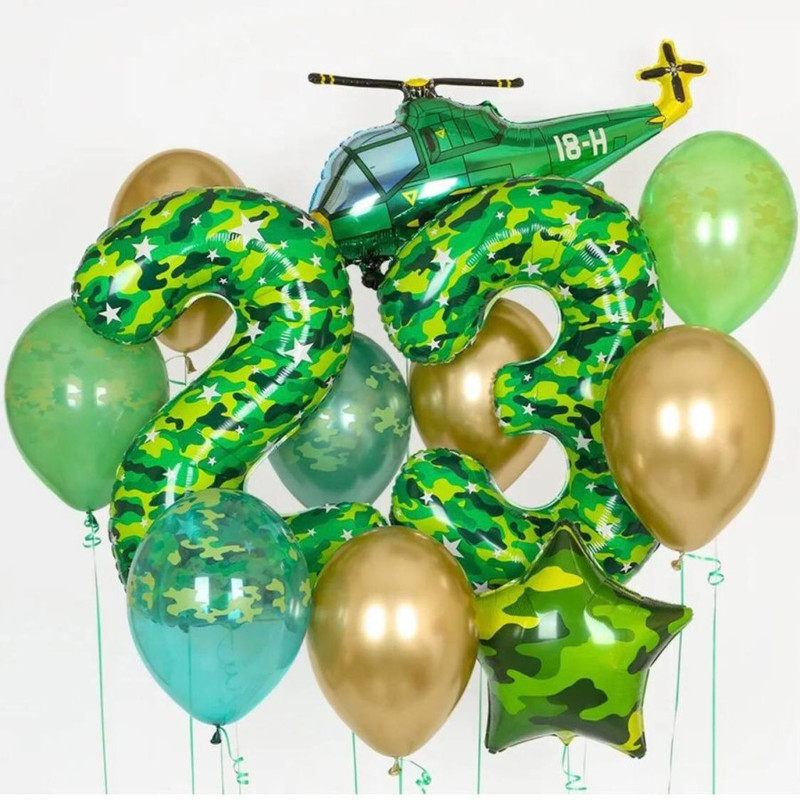 Nabor sharov s 23 fevralya, standart