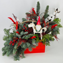 Дизайнерская композиция из нобилиса