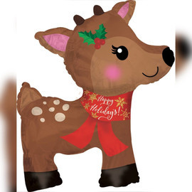 Шар новогодний оленёнок