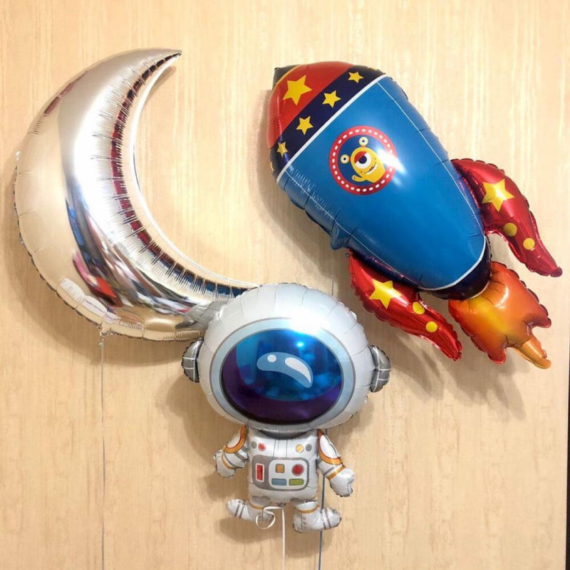 Vozdushnie shari kosmos na Den_ kosmonavtiki, standart