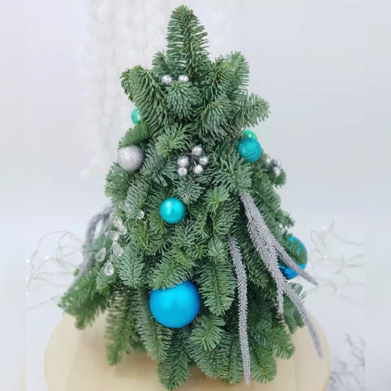 Мини ёлочка рождественская 30 см из нобилиса, стандартный