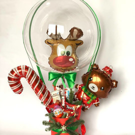 Сладости с шаром на новый год