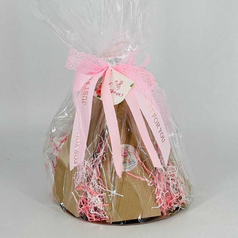 Букет из элитного чая и кофе подарок на 8 марта, стандартный