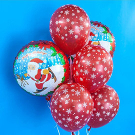 Воздушные шары на новый год
