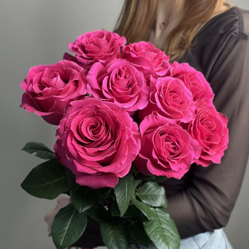 Роза "Фулл Монти" 9шт , роза "фулл монти"