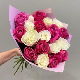 19 ПРЕМИУМ РОЗА МИКС (Эквадор)