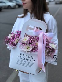 Сумочка с гипсофилой