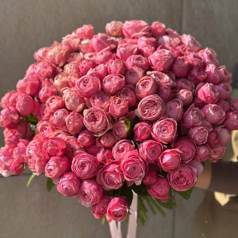 Сильва Пинк в коробке 51роза, стандартный