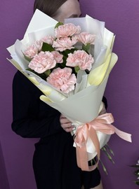 Гвоздики розовые 