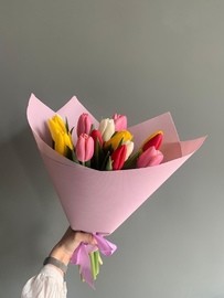 15 тюльпанов микс 