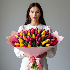 Тюльпаны 101 штука 