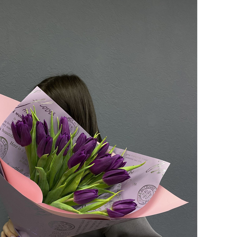 Flowers for March 8. Dutch tulips, standart