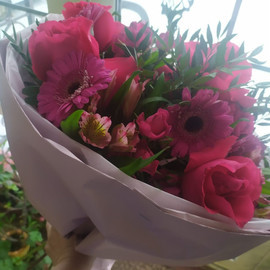 Малиновый десерт