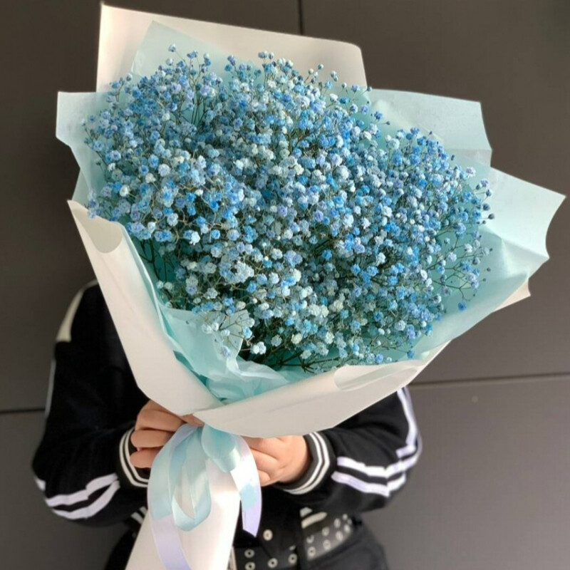 голубая гипсофила, 7 голубых гипсофил