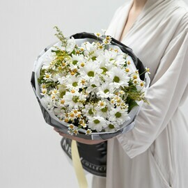 Букет с Хризантемами "Гармония Природы"