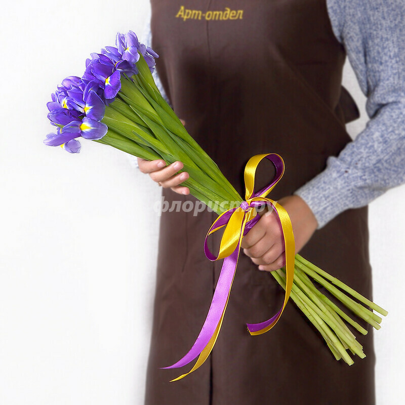 Букет из Ирисов, уменьшенный