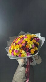 101 роза микс