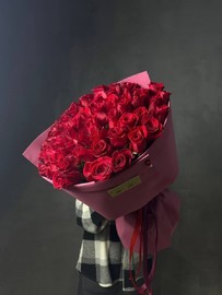 51 красная роза