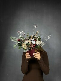 Новогодняя композиция в кружке