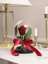 Roza v kolbe M krasnaya