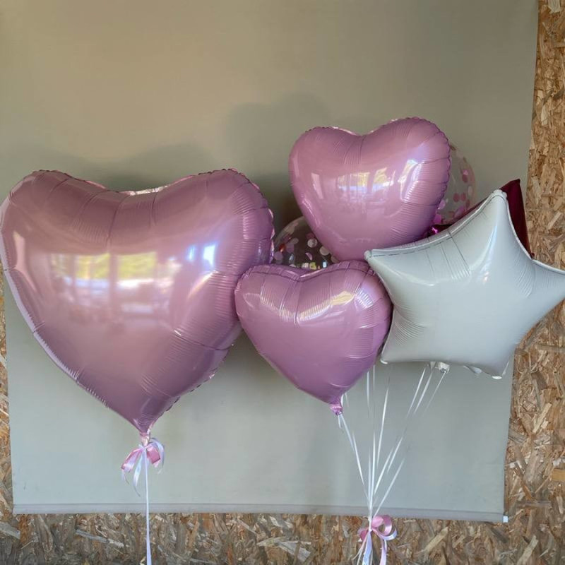 Набор шаром с гелием, стандартный