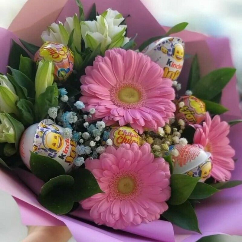 Buket s syurprizom, standart