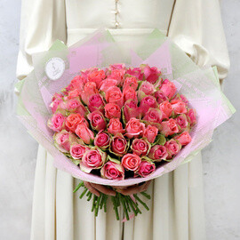 Bouquet of 51 roses - Romantic Kenya 40 cm.