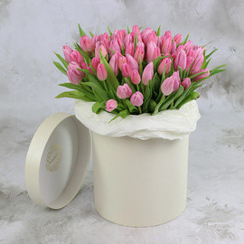 101 rozovij tyul_pan v shlyapnoj korobke