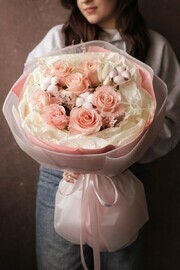 Персик со сливками