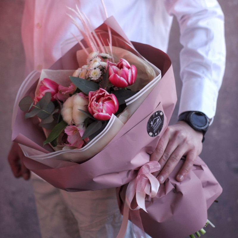 Buket tyul_panov «Vesna v svertochke», standart