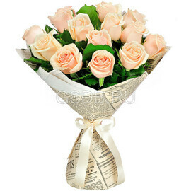 Кремовые розы