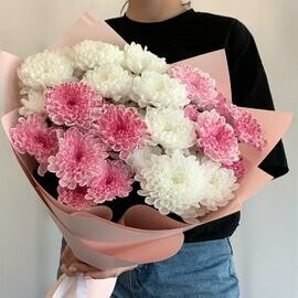 Букет из хризантем 