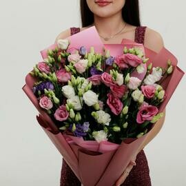 Buket iz eustomi miks 2