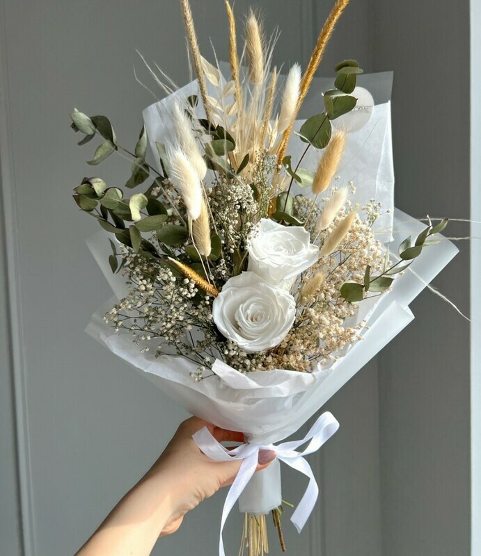 Белый с эвкалиптом, стандартный