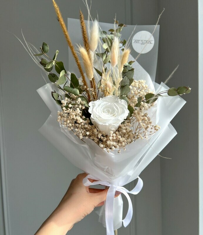 Белый с эвкалиптом, стандартный