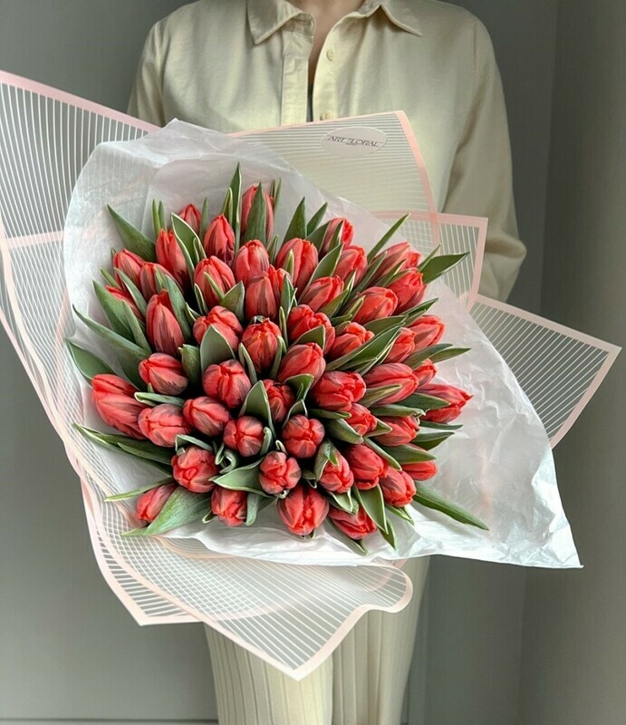 Коралловый риф, 47 тюльпанов