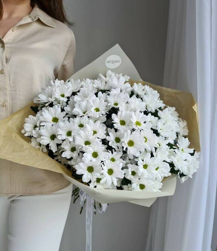 Нежные Хризантемы, 15 штук