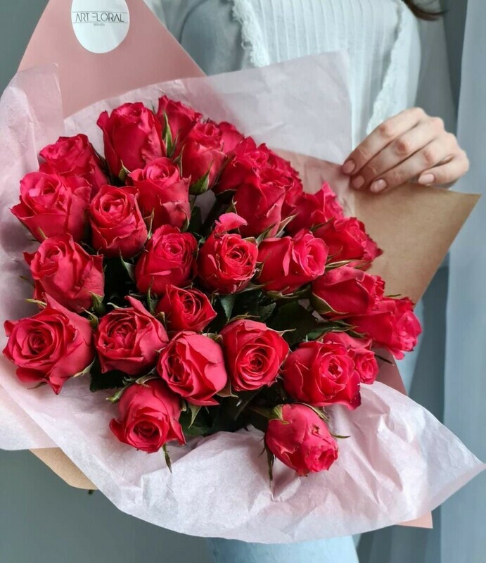 Черри, 30 роз