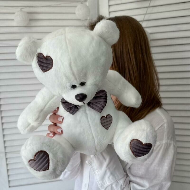 Мишка Тедди белый  Размер S, стандартный